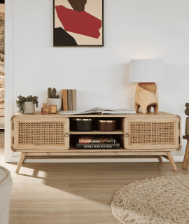 Kave Home TV-meubel ‘Nalu’ Webbing, 150cm